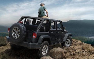 2016 Jeep Wrangler on mountain