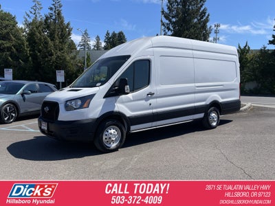 2022 Ford Transit Cargo Van T-350 148 EL Hi Rf 9500 GVWR AWD
