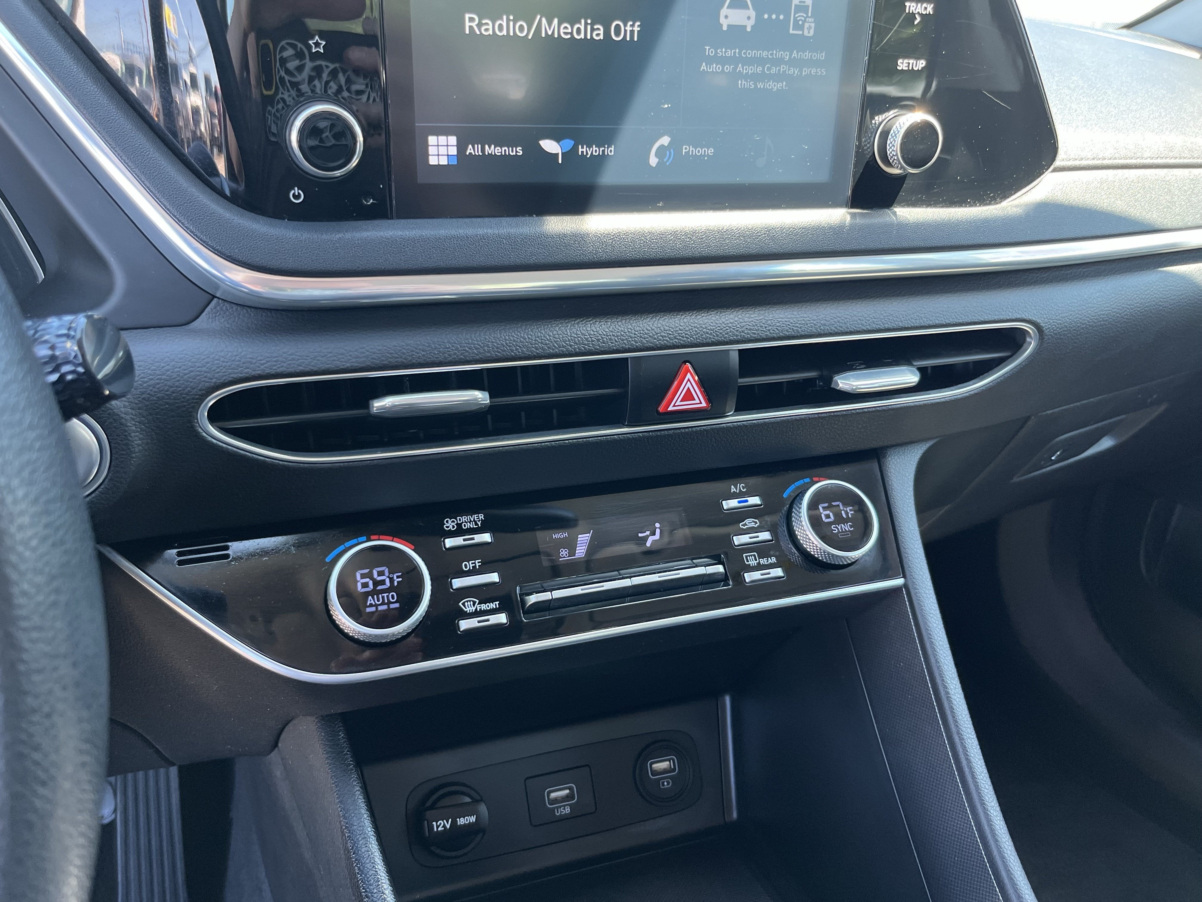 2021 Hyundai Sonata Hybrid Blue