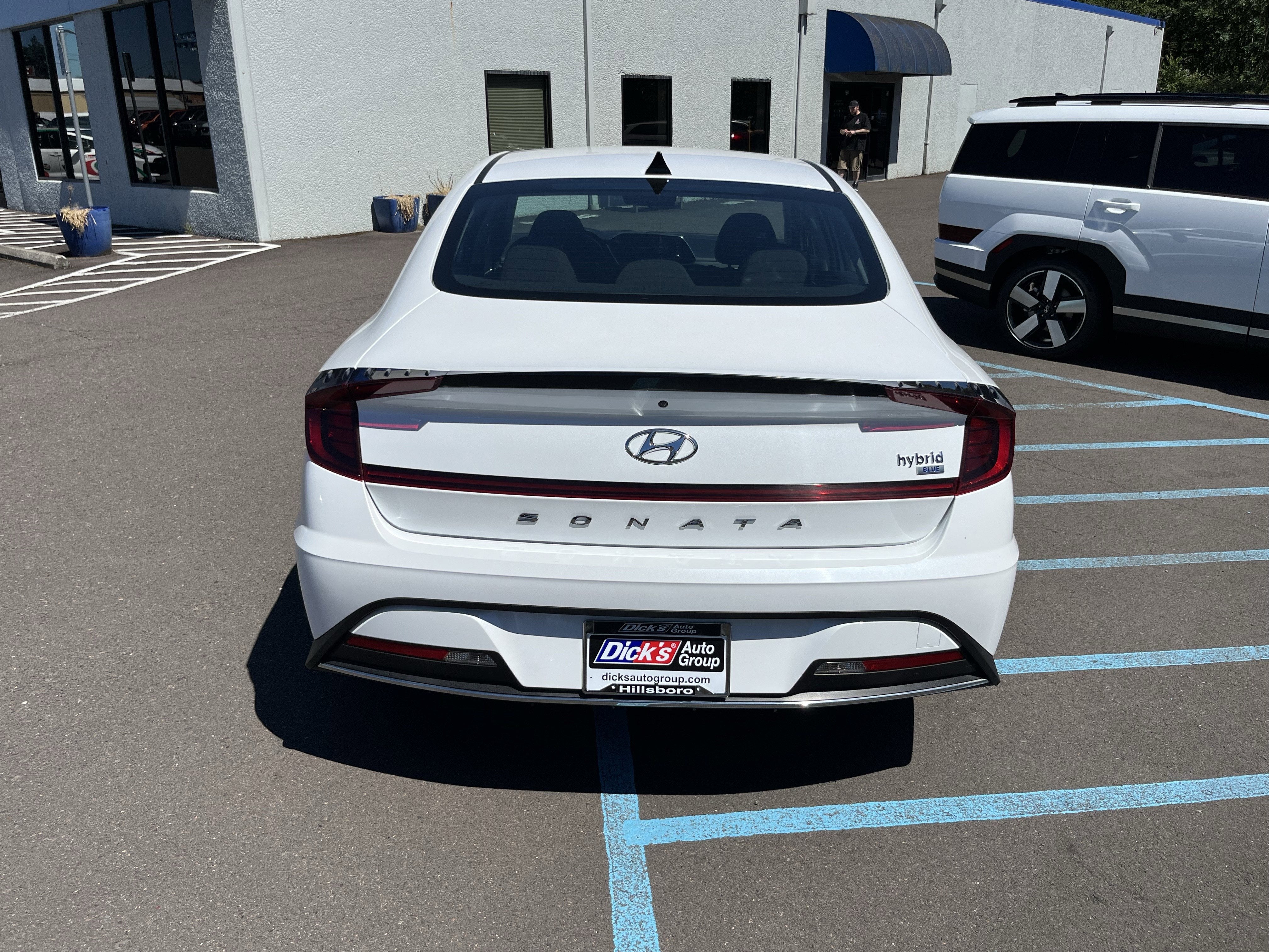 2021 Hyundai Sonata Hybrid Blue