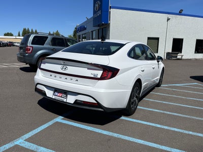 2021 Hyundai Sonata Hybrid Blue