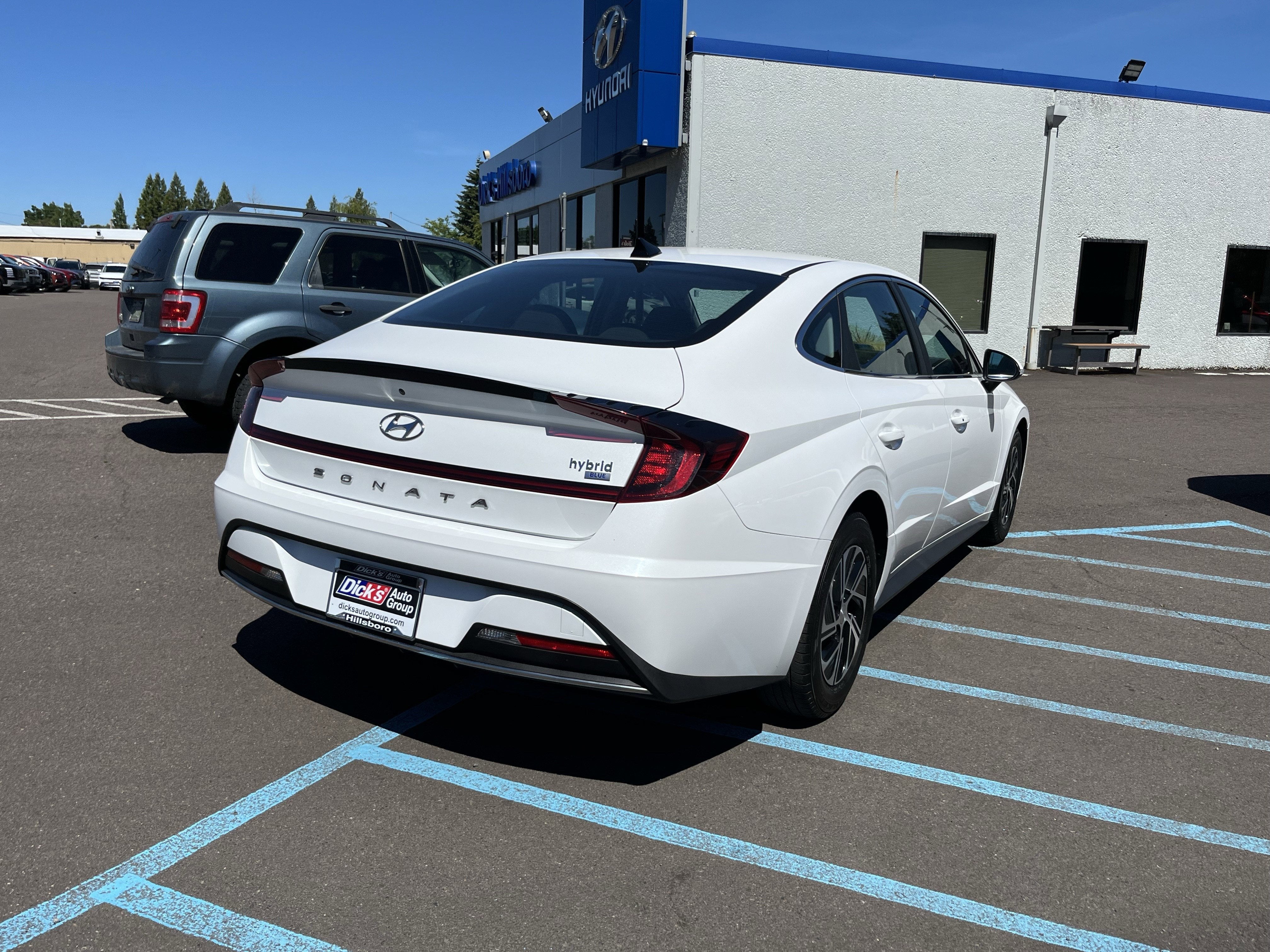2021 Hyundai Sonata Hybrid Blue