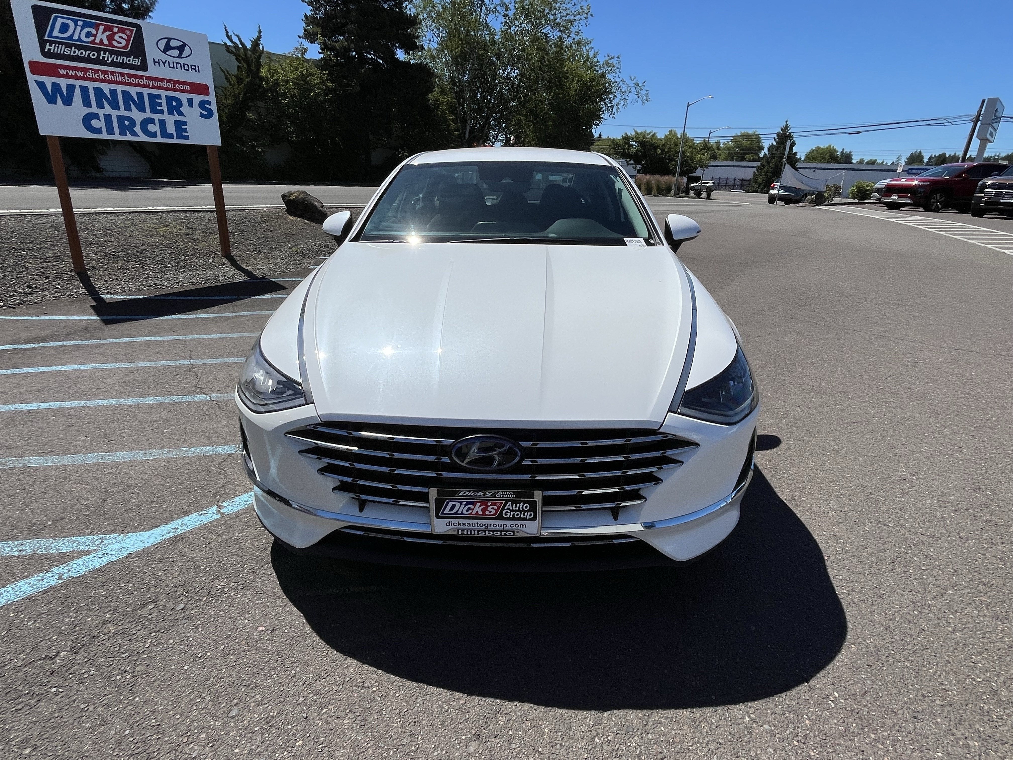 2021 Hyundai Sonata Hybrid Blue
