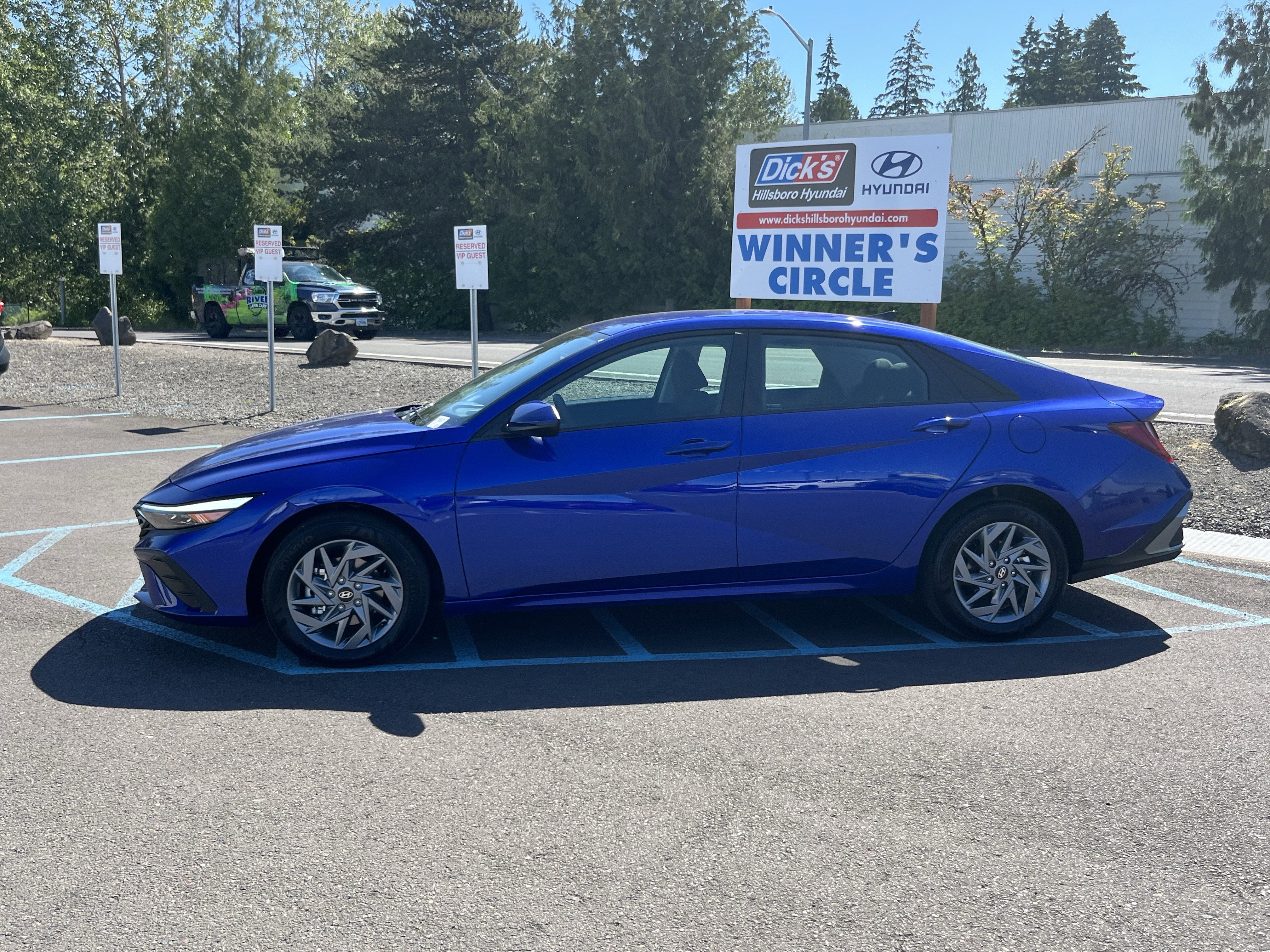 2025 Hyundai Elantra Hybrid Blue