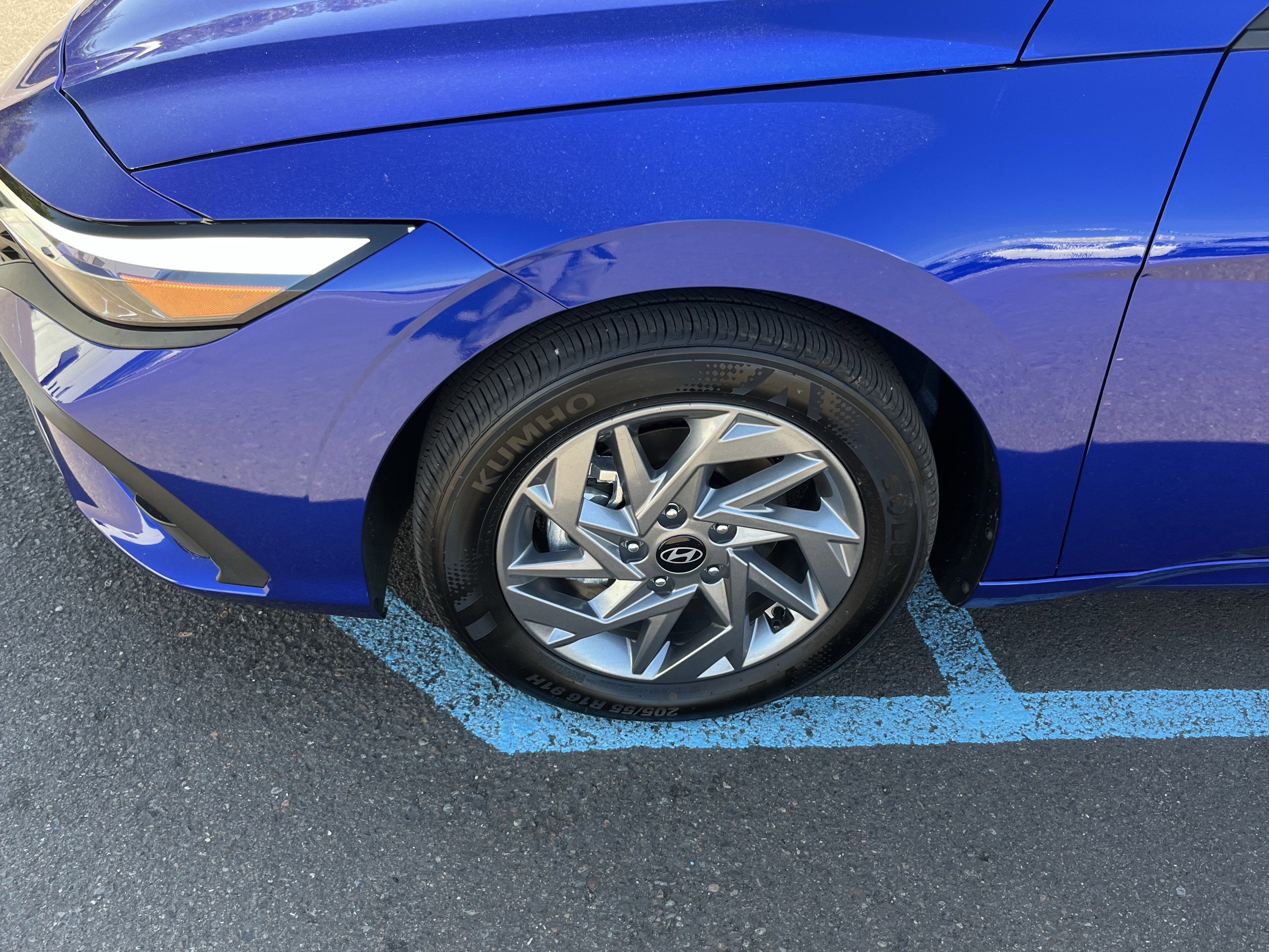 2025 Hyundai Elantra Hybrid Blue
