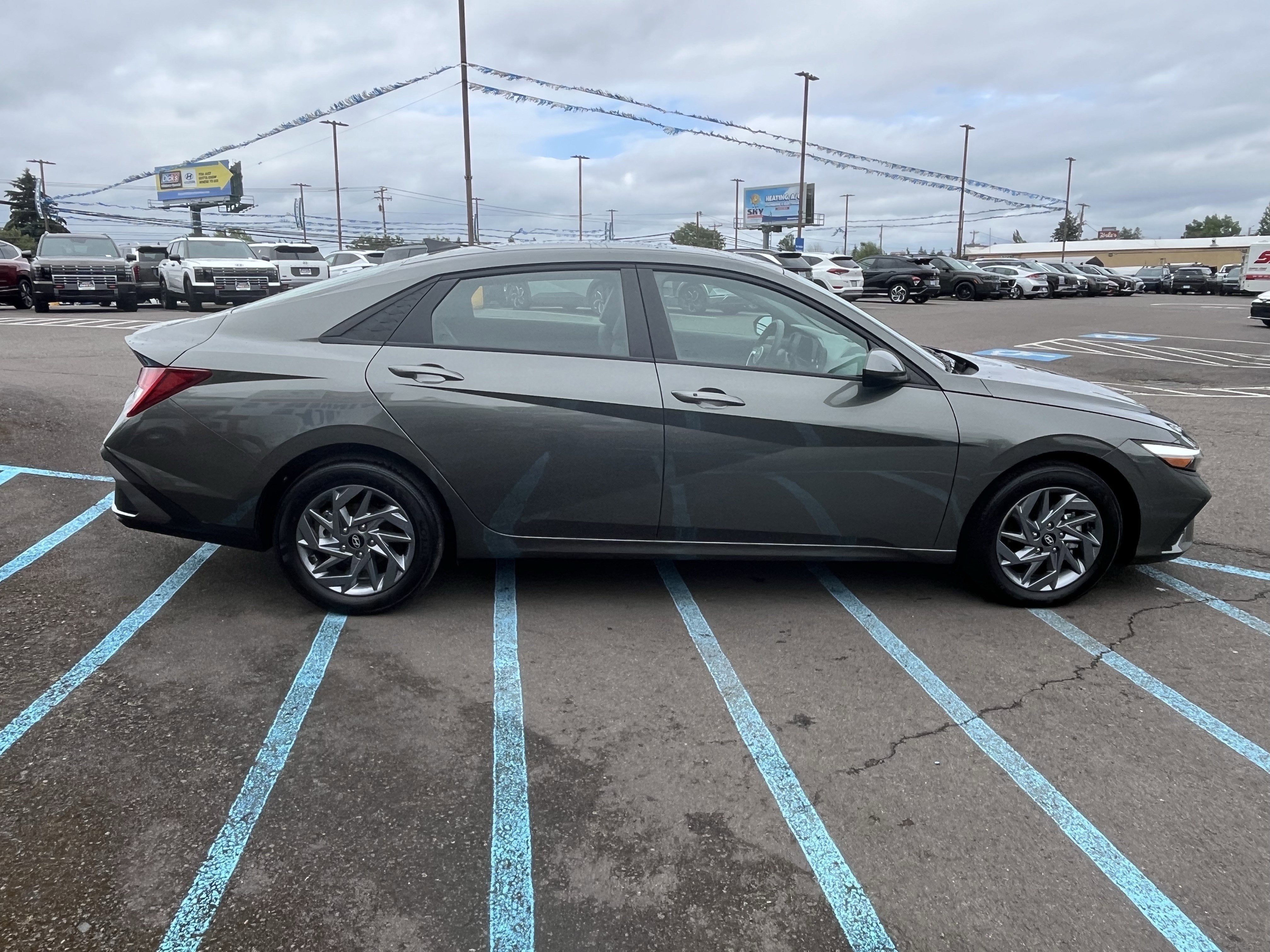 2025 Hyundai Elantra Hybrid Blue