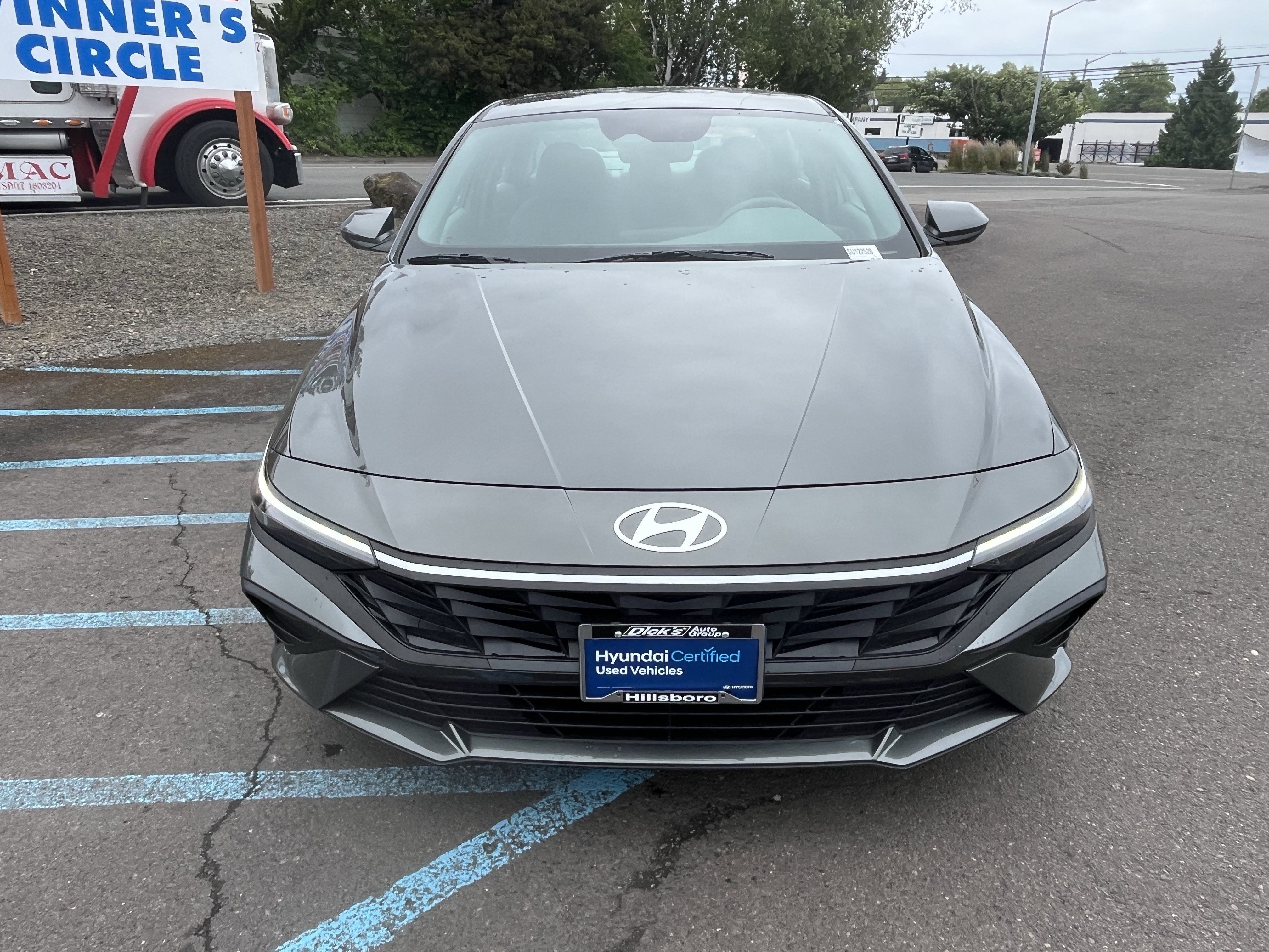 2025 Hyundai Elantra Hybrid Blue