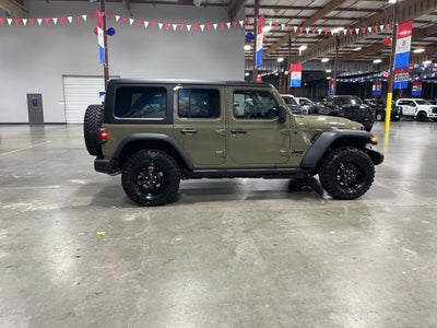 2026 Jeep Wrangler WRANGLER 4-DOOR WILLYS