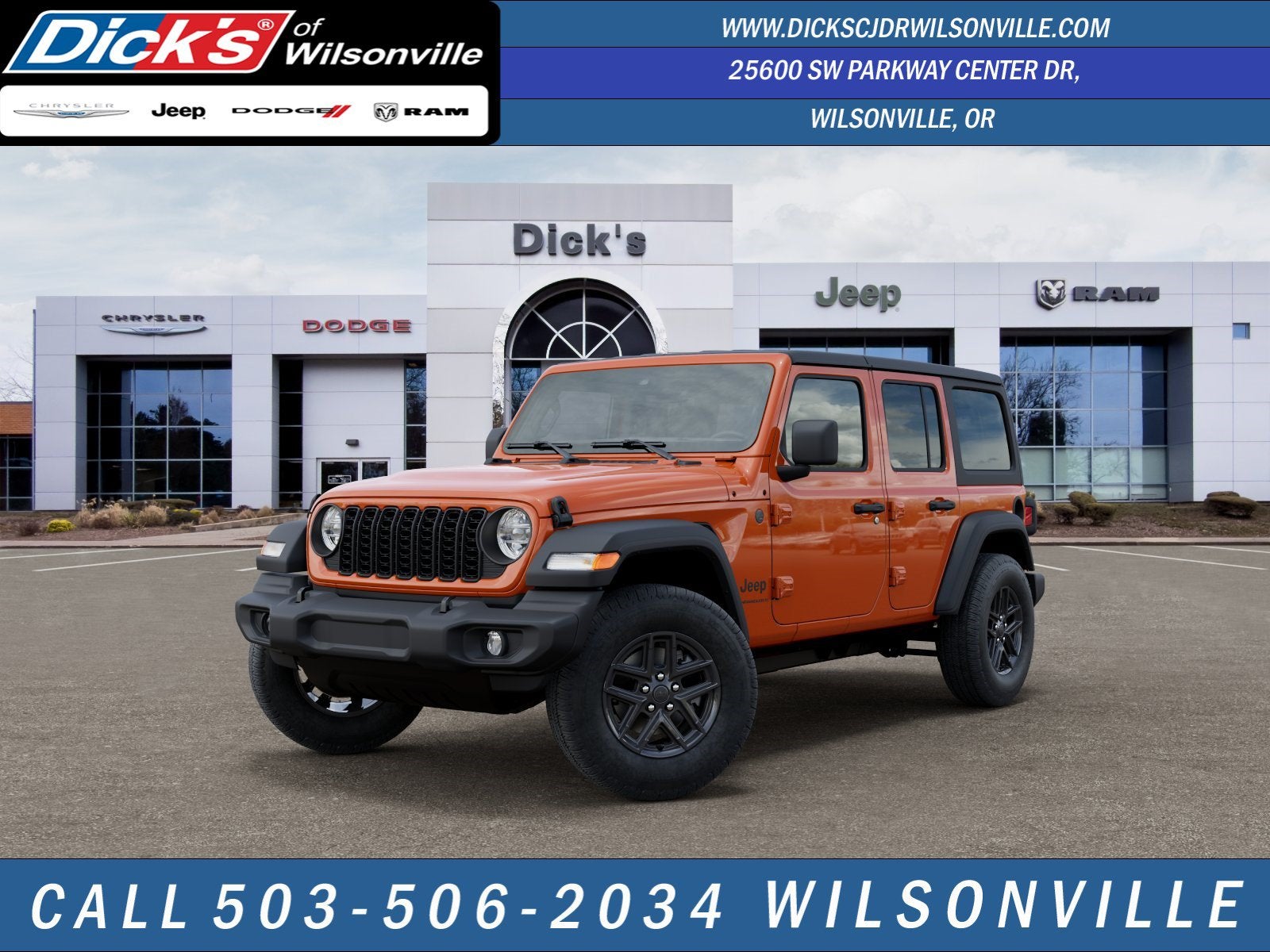 2026 Jeep Wrangler WRANGLER 4-DOOR SPORT S