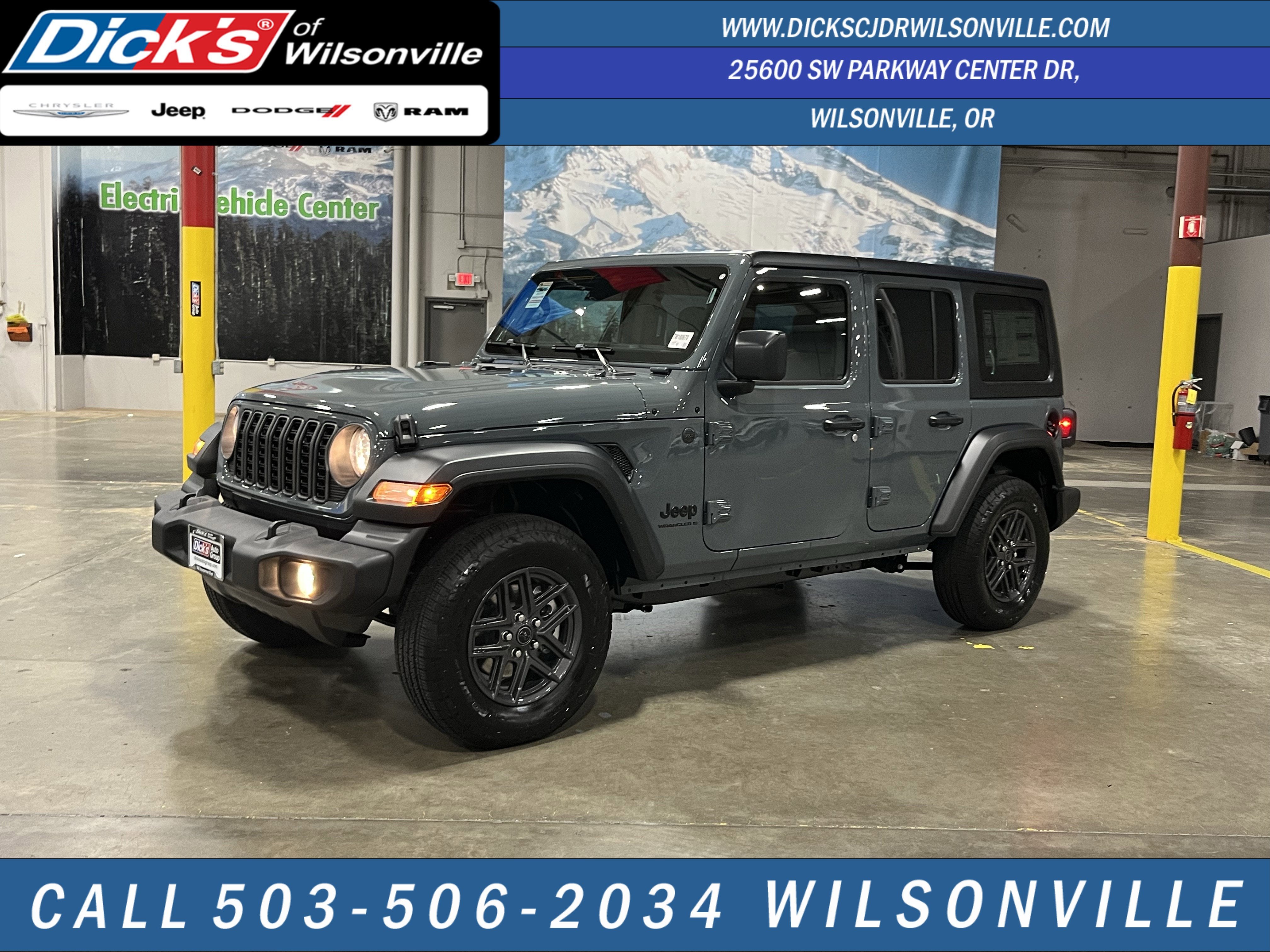2026 Jeep Wrangler WRANGLER 4-DOOR SPORT S