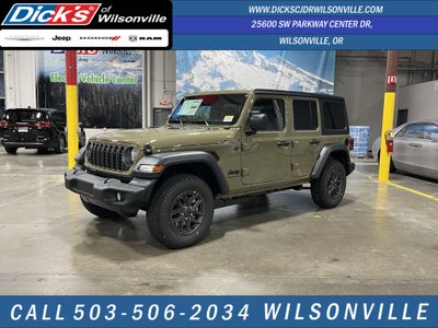 2026 Jeep Wrangler WRANGLER 4-DOOR SPORT S