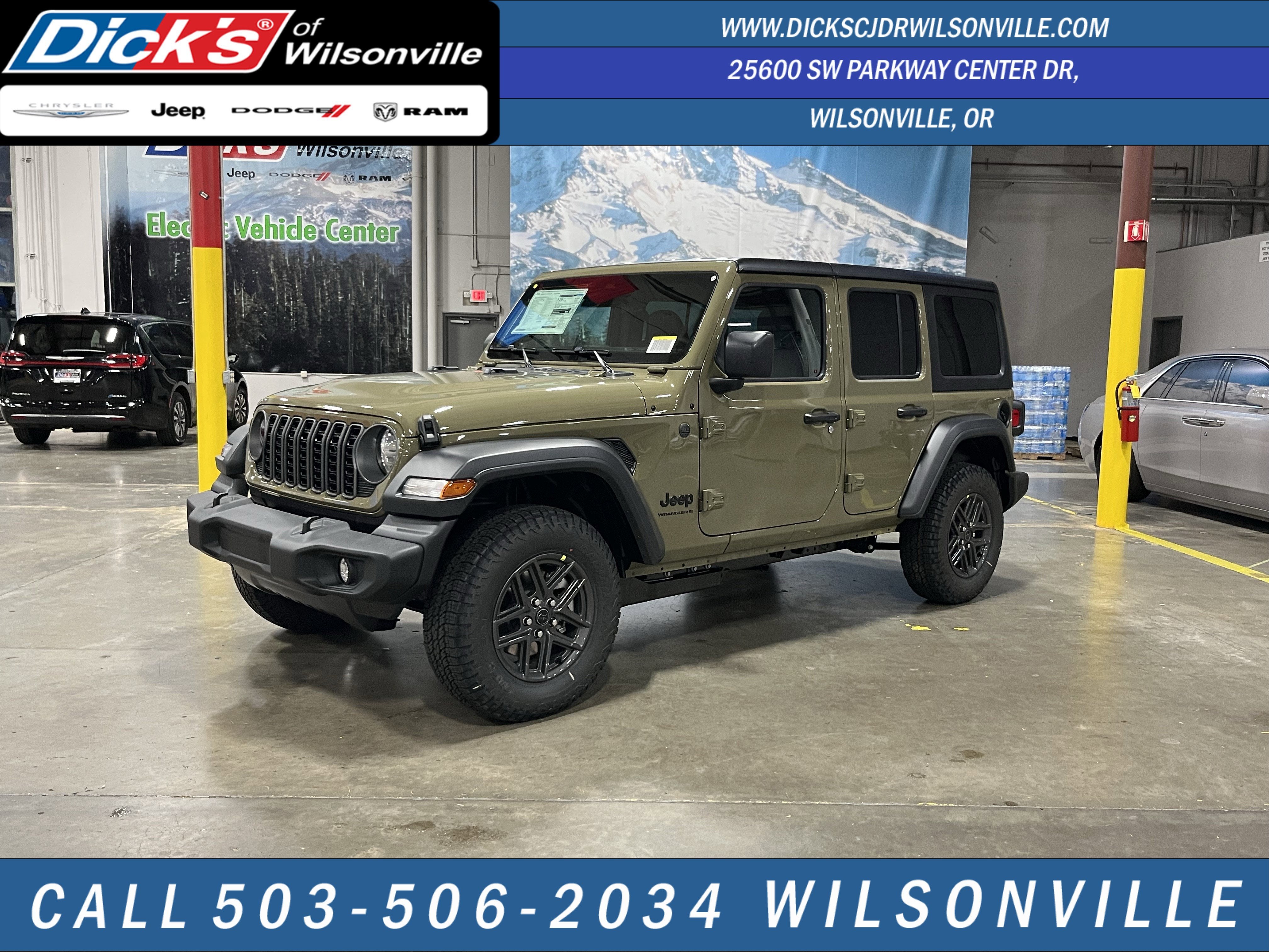 2026 Jeep Wrangler WRANGLER 4-DOOR SPORT S