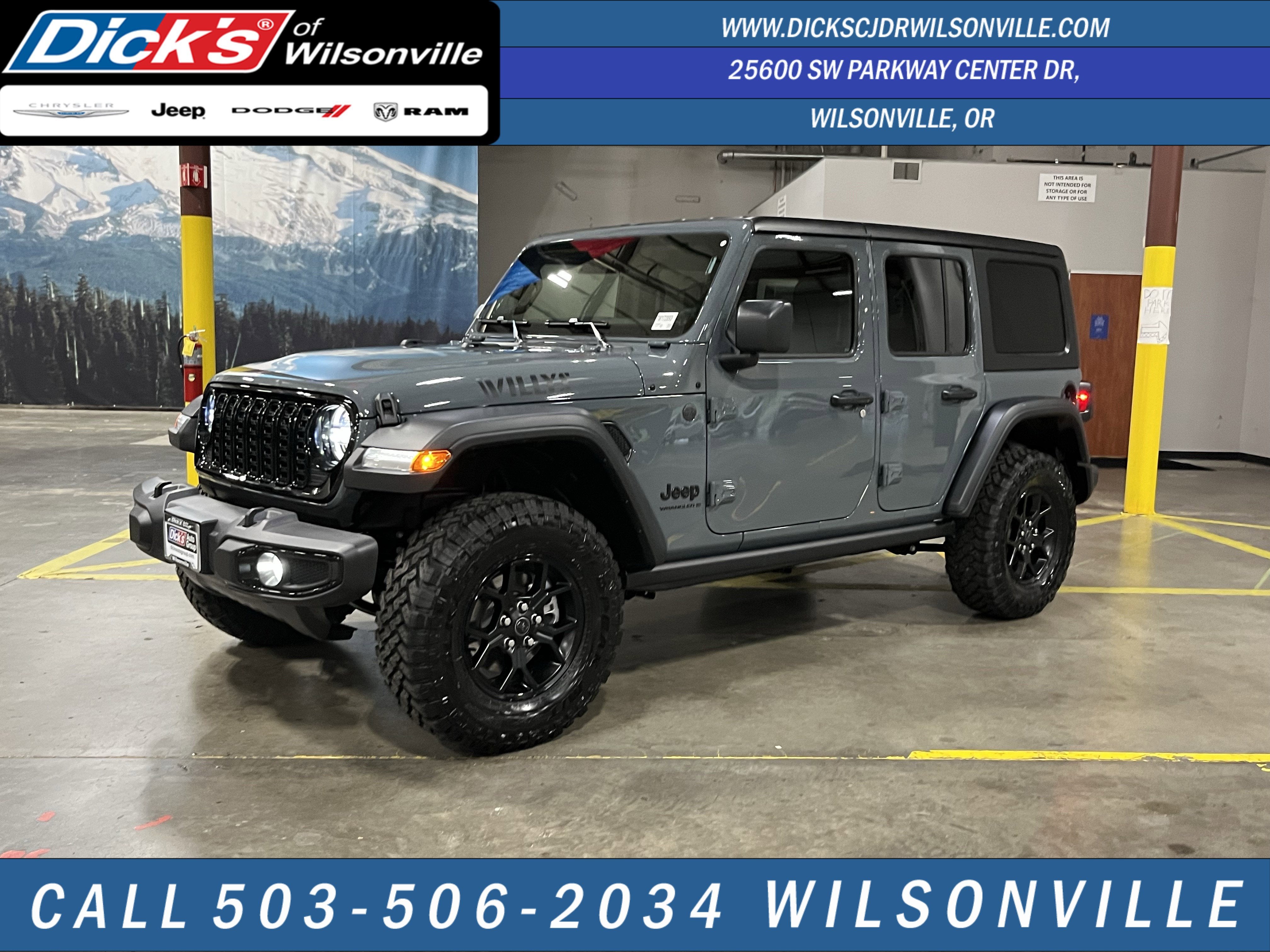 2026 Jeep Wrangler WRANGLER 4-DOOR WILLYS