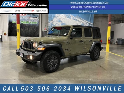 2026 Jeep Wrangler WRANGLER 4-DOOR SPORT S