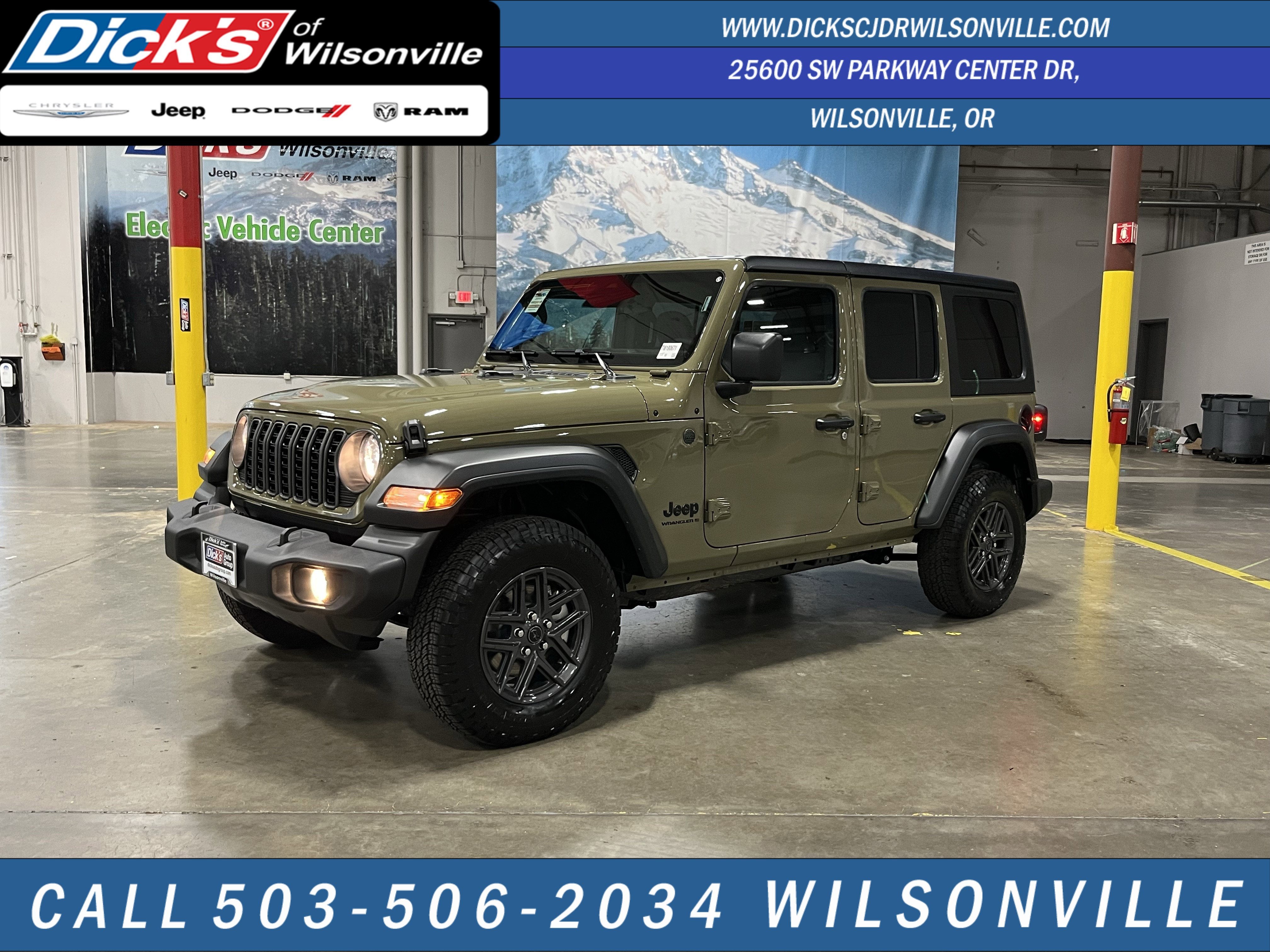 2026 Jeep Wrangler WRANGLER 4-DOOR SPORT S