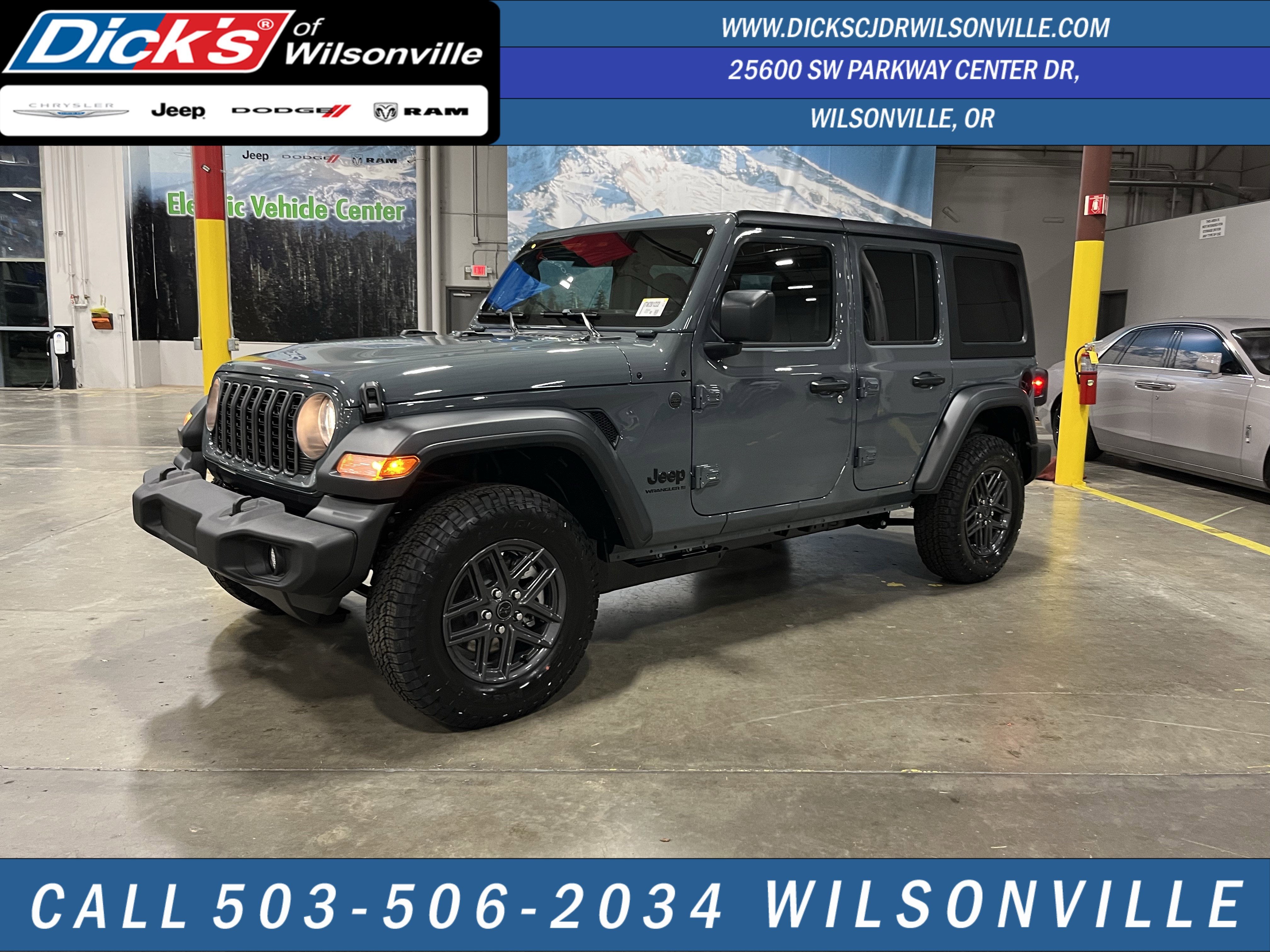 2026 Jeep Wrangler WRANGLER 4-DOOR SPORT S