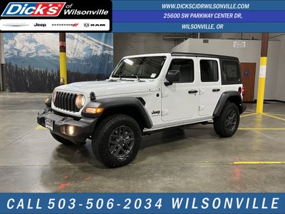 2026 Jeep Wrangler WRANGLER 4-DOOR SPORT S