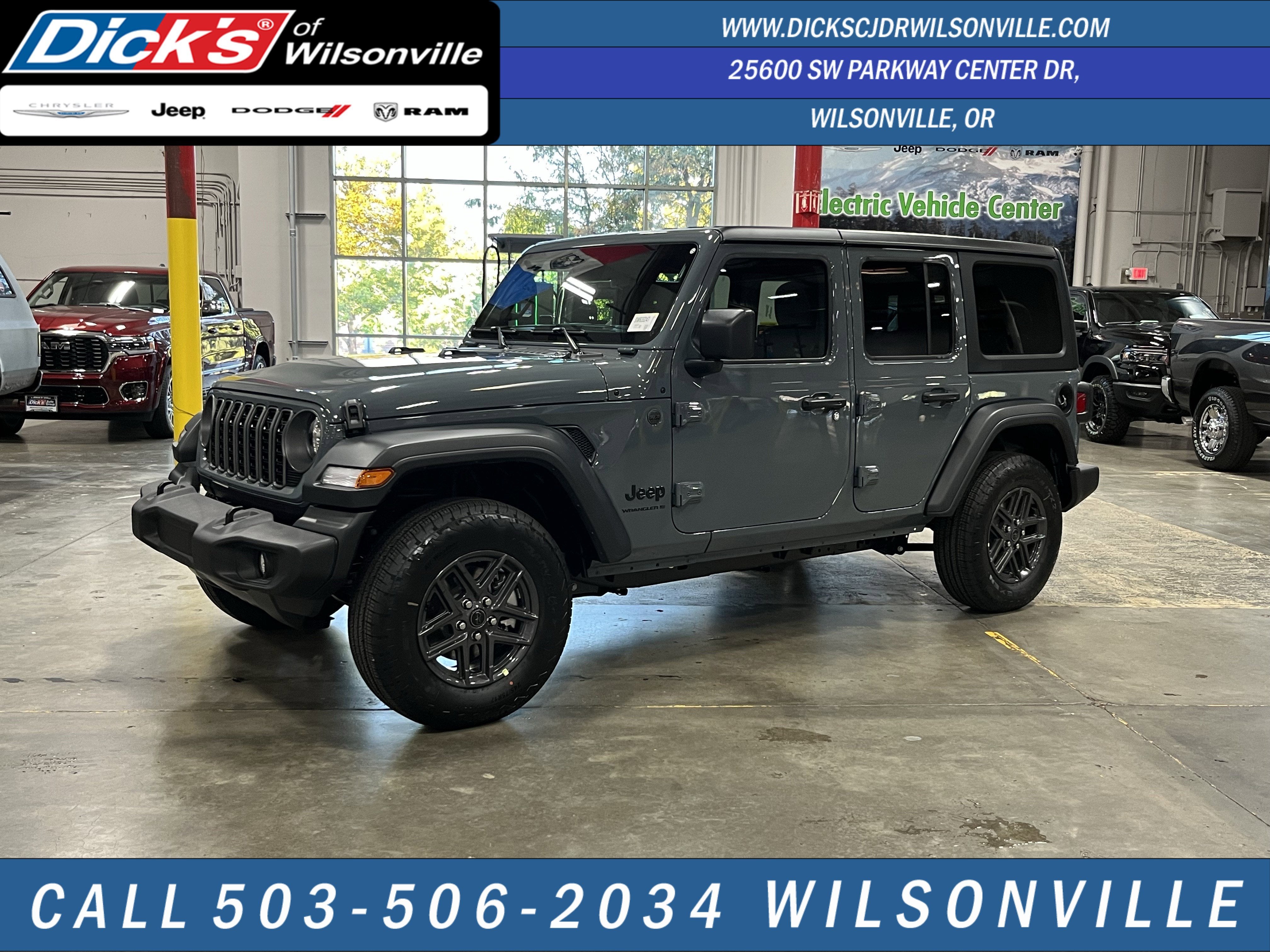 2025 Jeep Wrangler WRANGLER 4-DOOR SPORT S