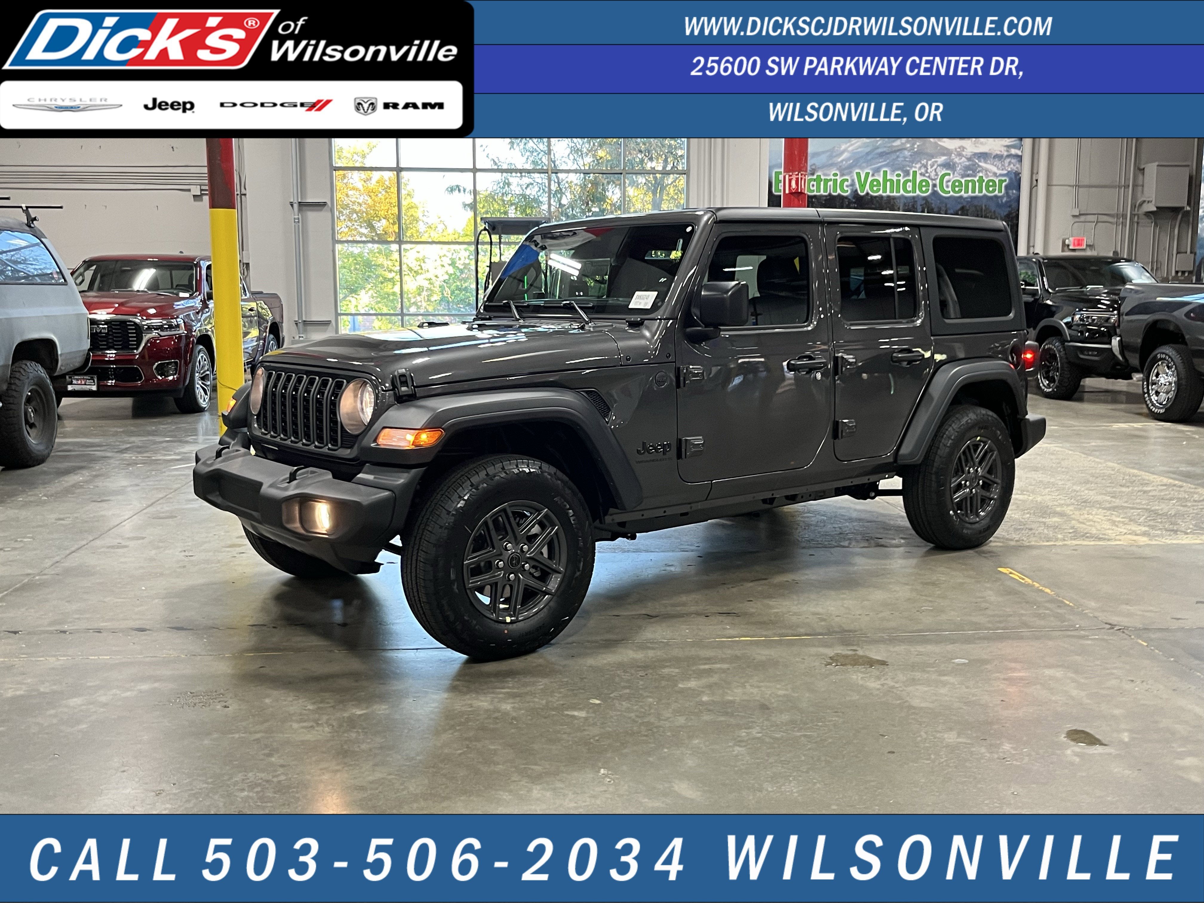 2025 Jeep Wrangler WRANGLER 4-DOOR SPORT S