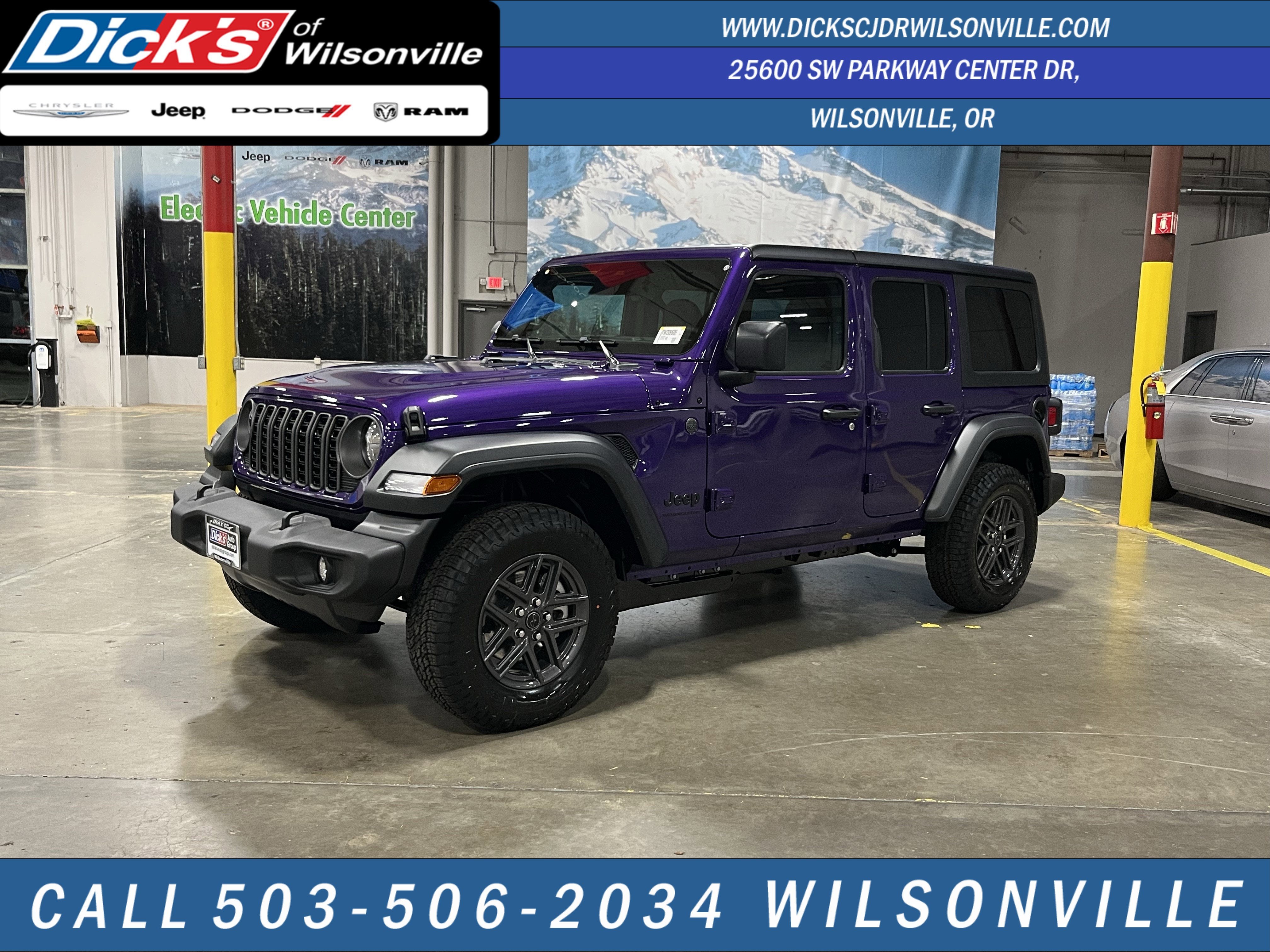 2026 Jeep Wrangler WRANGLER 4-DOOR SPORT S