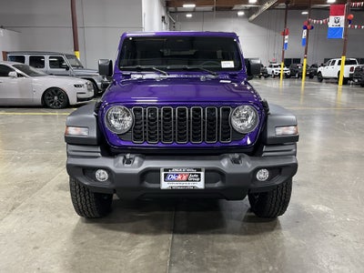 2026 Jeep Wrangler WRANGLER 4-DOOR SPORT S