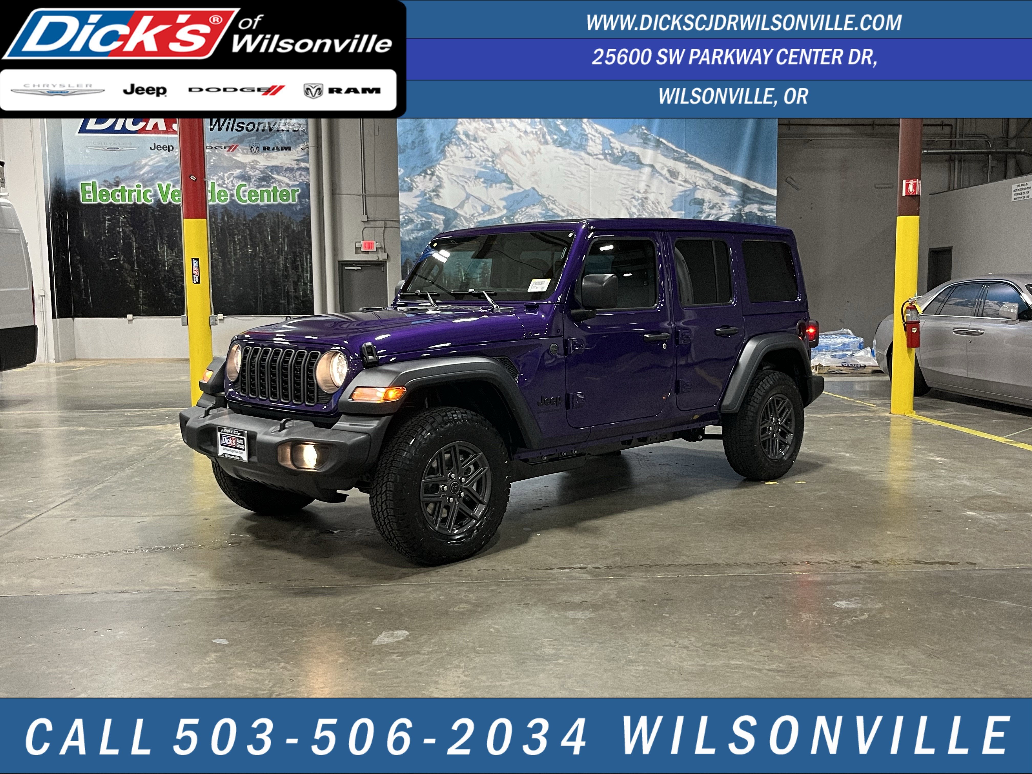 2026 Jeep Wrangler WRANGLER 4-DOOR SPORT S