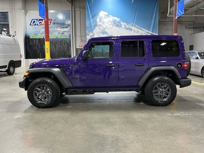 2026 Jeep Wrangler WRANGLER 4-DOOR SPORT S