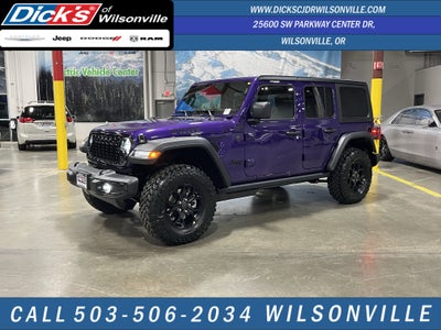 2026 Jeep Wrangler WRANGLER 4-DOOR WILLYS