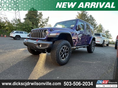 2026 Jeep Wrangler WRANGLER 4-DOOR RUBICON