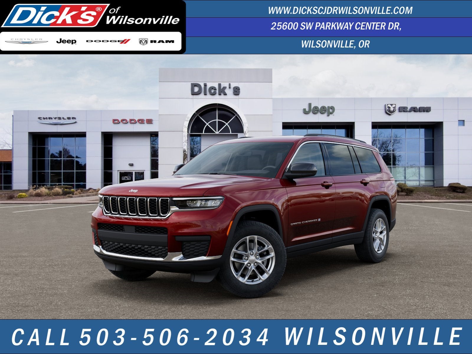 2026 Jeep Grand Cherokee GRAND CHEROKEE L LAREDO X 4X4