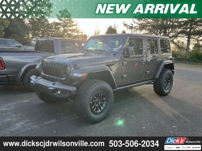 2026 Jeep Wrangler WRANGLER 4-DOOR WILLYS