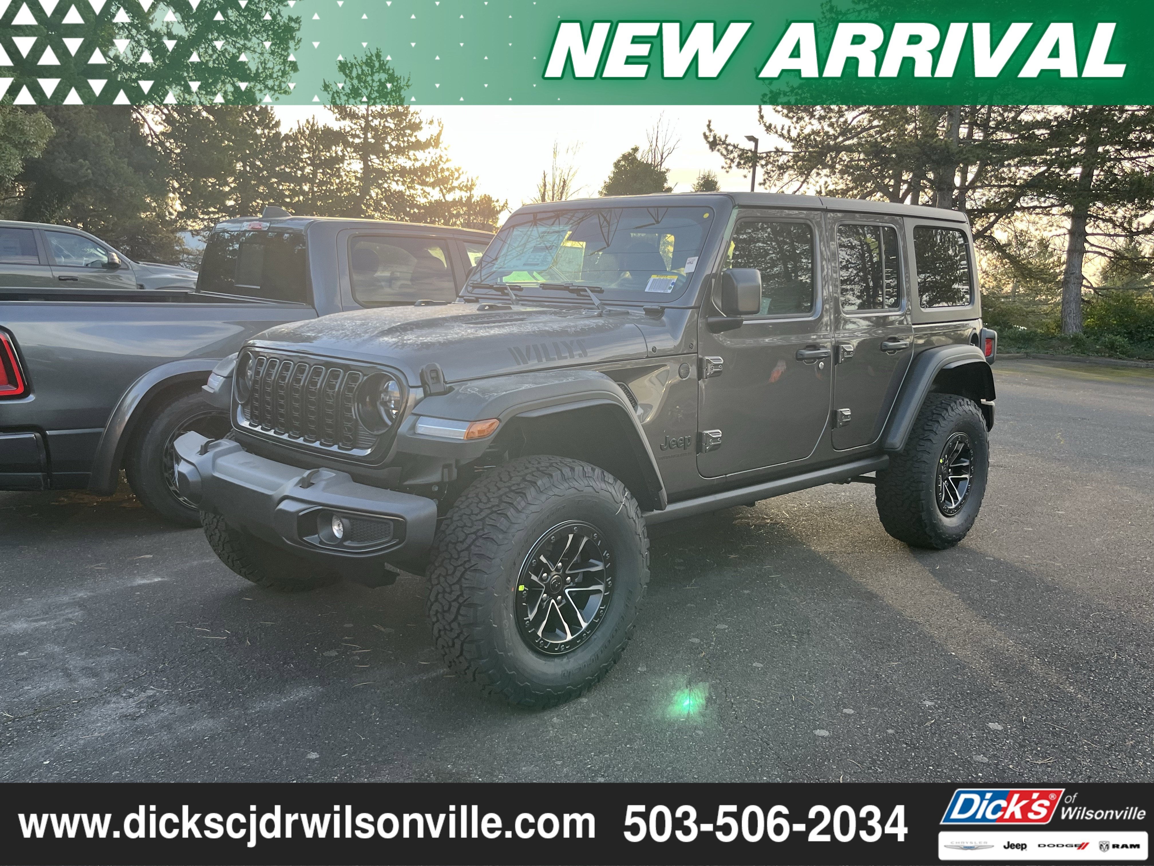 2026 Jeep Wrangler WRANGLER 4-DOOR WILLYS