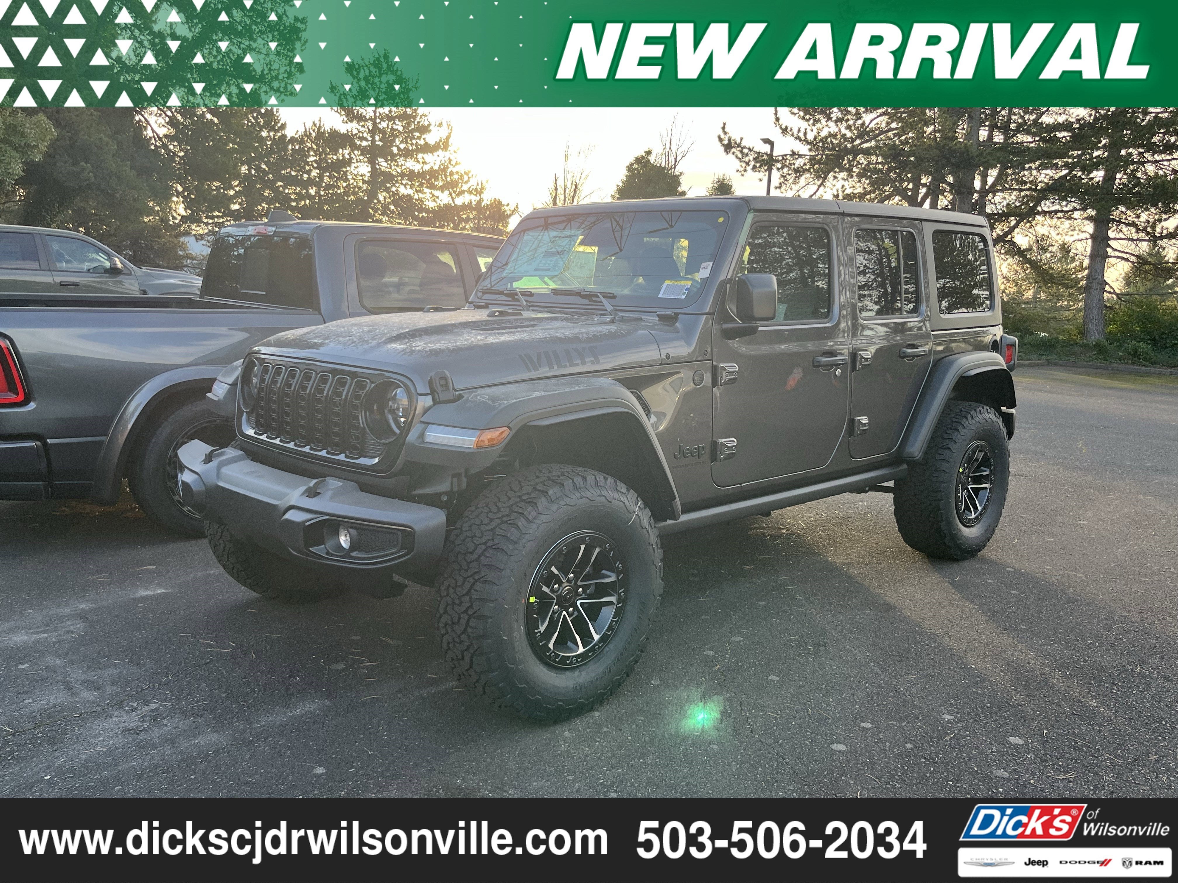 2026 Jeep Wrangler WRANGLER 4-DOOR WILLYS