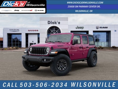 2026 Jeep Wrangler WRANGLER 4-DOOR WILLYS