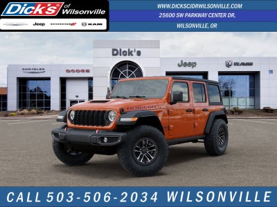 2026 Jeep Wrangler WRANGLER 4-DOOR RUBICON