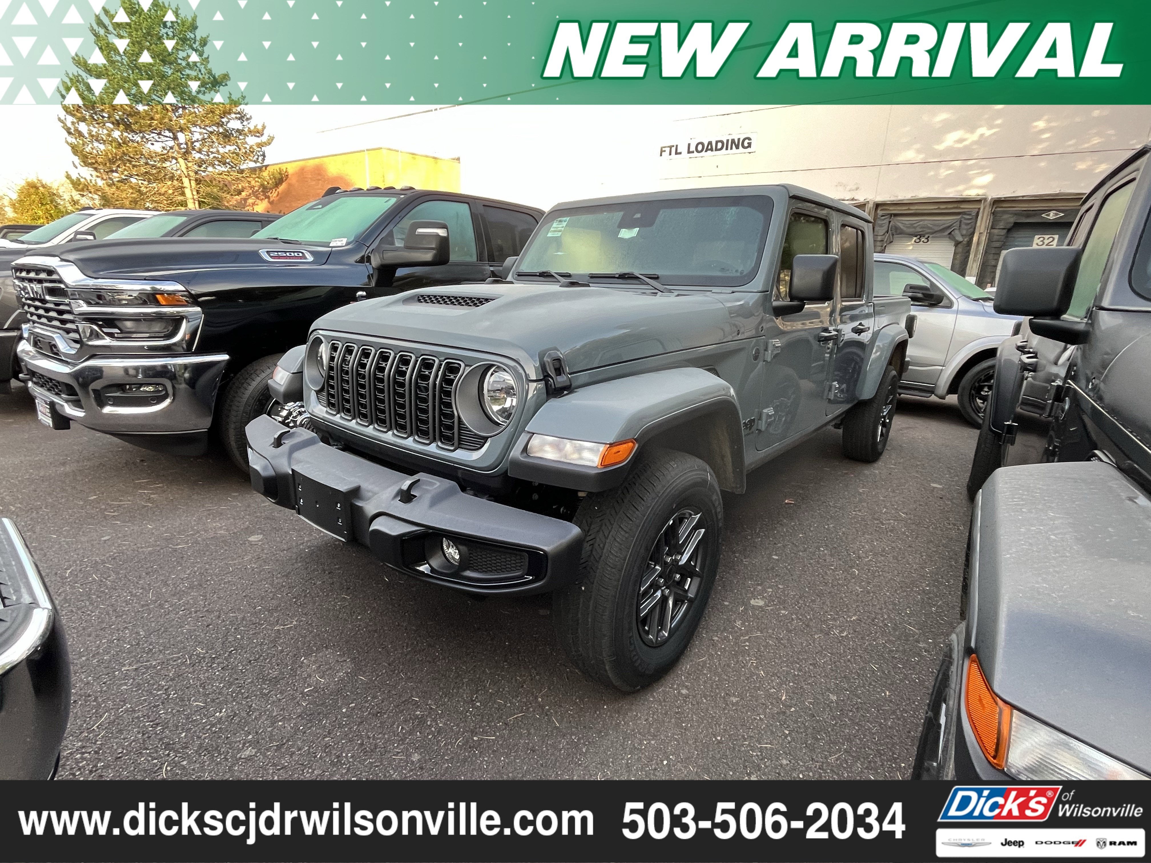 2025 Jeep Gladiator GLADIATOR SPORT S 4X4