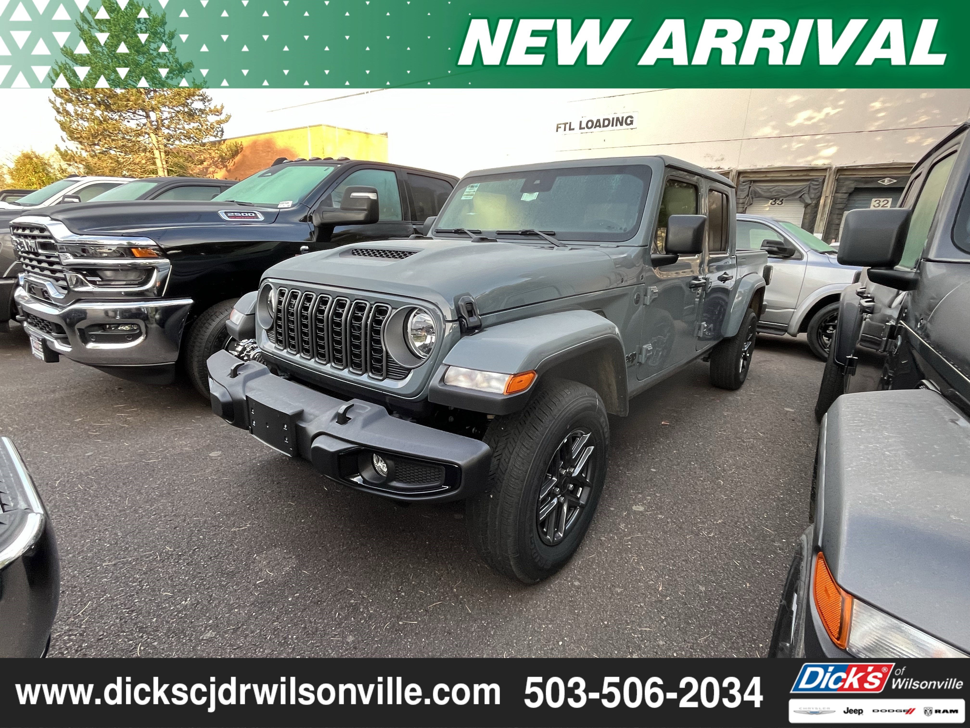 2025 Jeep Gladiator GLADIATOR SPORT S 4X4