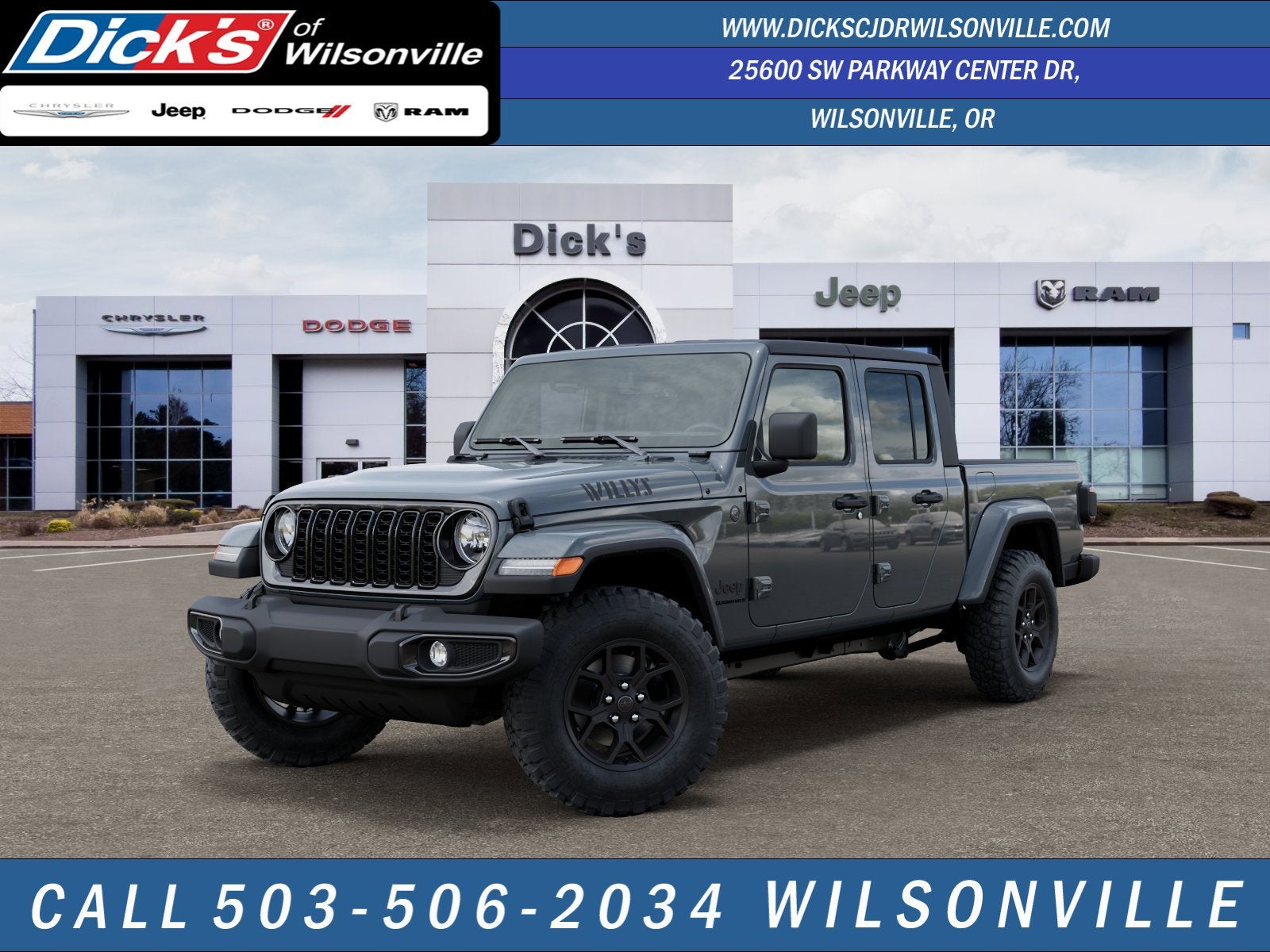 2026 Jeep Gladiator GLADIATOR WILLYS 4X4