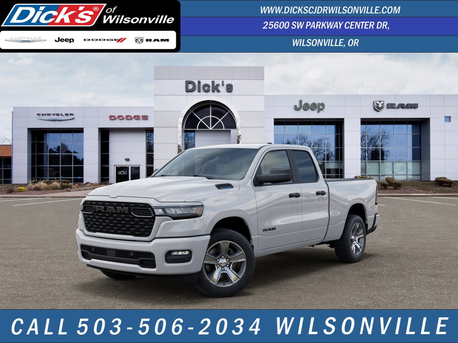 2026 RAM Ram 1500 RAM 1500 EXPRESS QUAD CAB 4X4 6'4' BOX