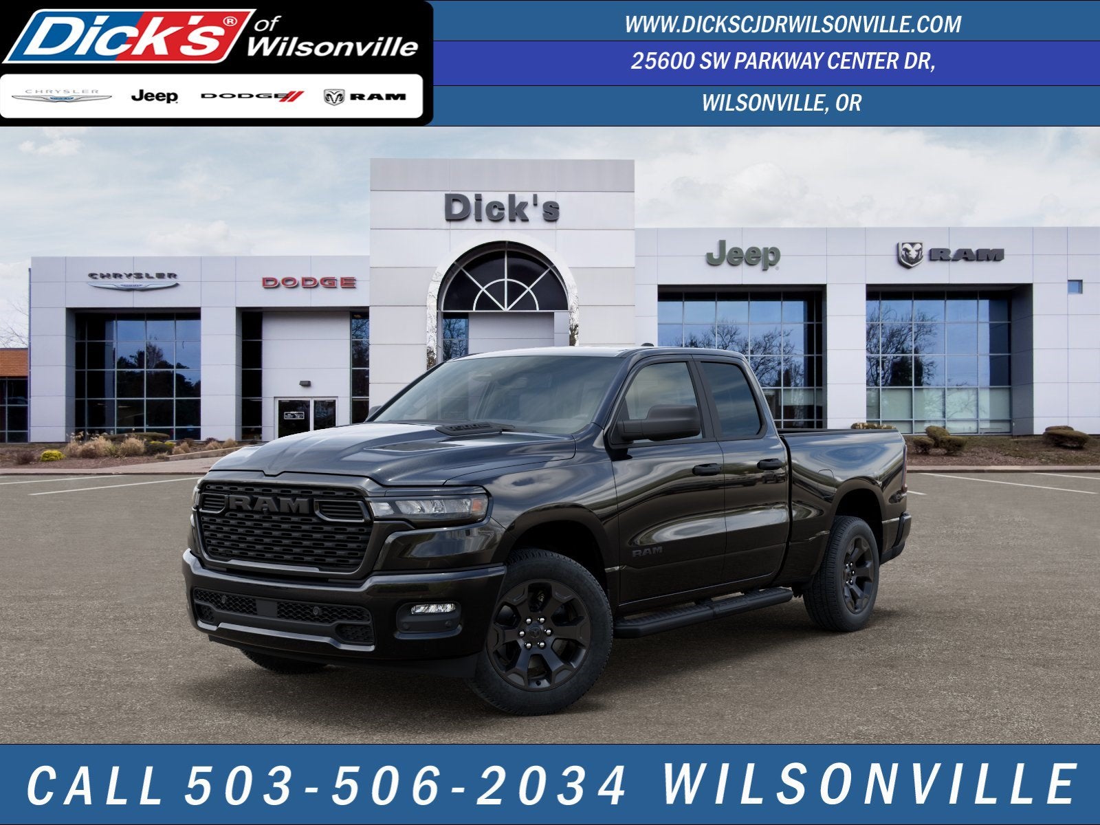 2026 RAM Ram 1500 RAM 1500 EXPRESS QUAD CAB 4X4 6'4' BOX