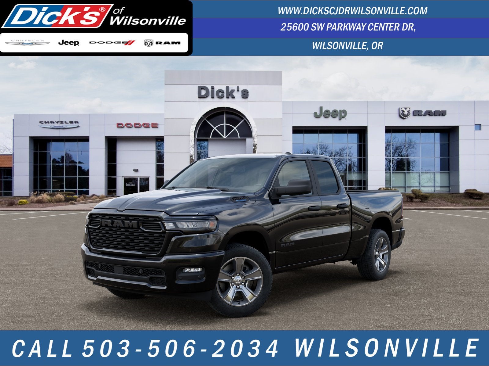 2026 RAM Ram 1500 RAM 1500 EXPRESS QUAD CAB 4X4 6'4' BOX