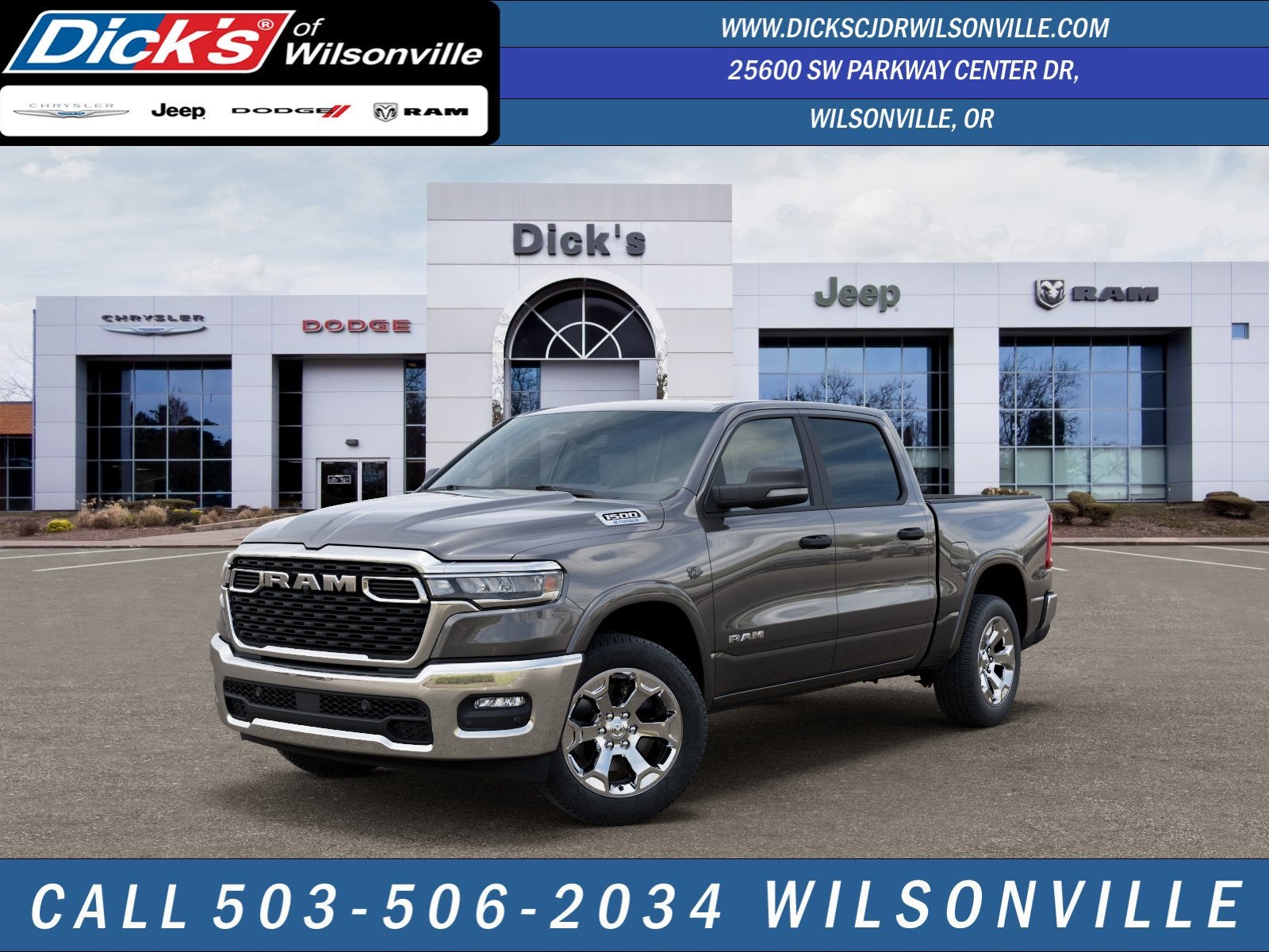 2027 RAM Ram 1500 RAM 1500 BIG HORN CREW CAB 4X4 5'7' BOX