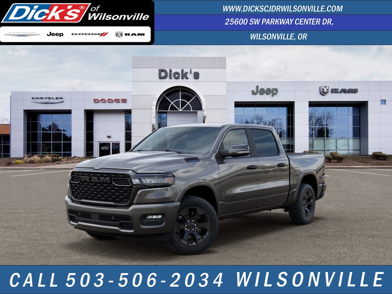 2026 RAM Ram 1500 RAM 1500 BIG HORN CREW CAB 4X4 5'7' BOX