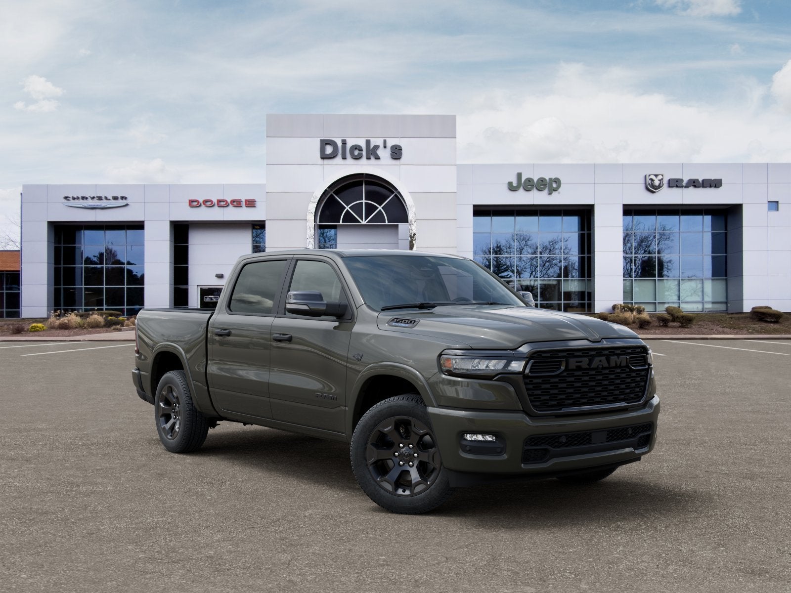 2027 RAM Ram 1500 RAM 1500 BIG HORN CREW CAB 4X4 5'7' BOX