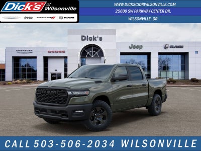 2026 RAM Ram 1500 RAM 1500 WARLOCK CREW CAB 4X4 5'7' BOX