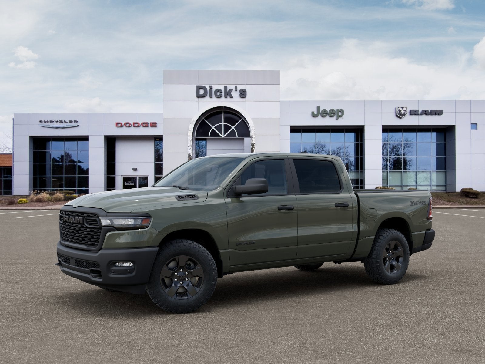 2026 RAM Ram 1500 RAM 1500 WARLOCK CREW CAB 4X4 5'7' BOX