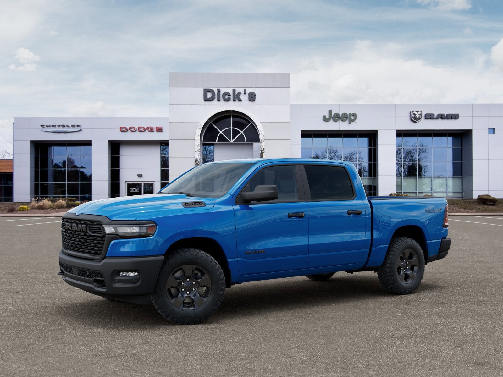 2026 RAM Ram 1500 RAM 1500 WARLOCK CREW CAB 4X4 5'7' BOX