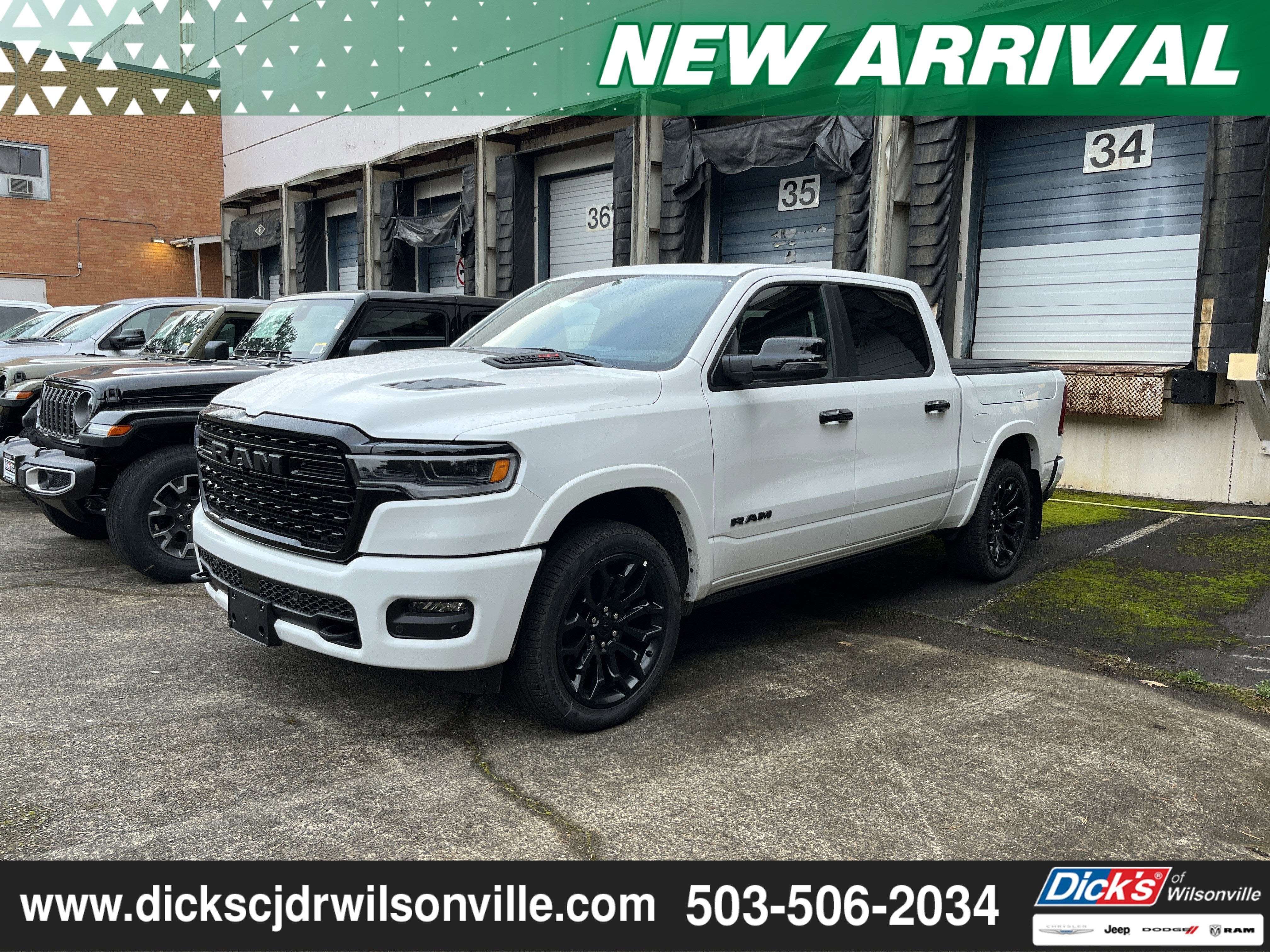 2026 RAM Ram 1500 RAM 1500 LIMITED CREW CAB 4X4 5'7' BOX
