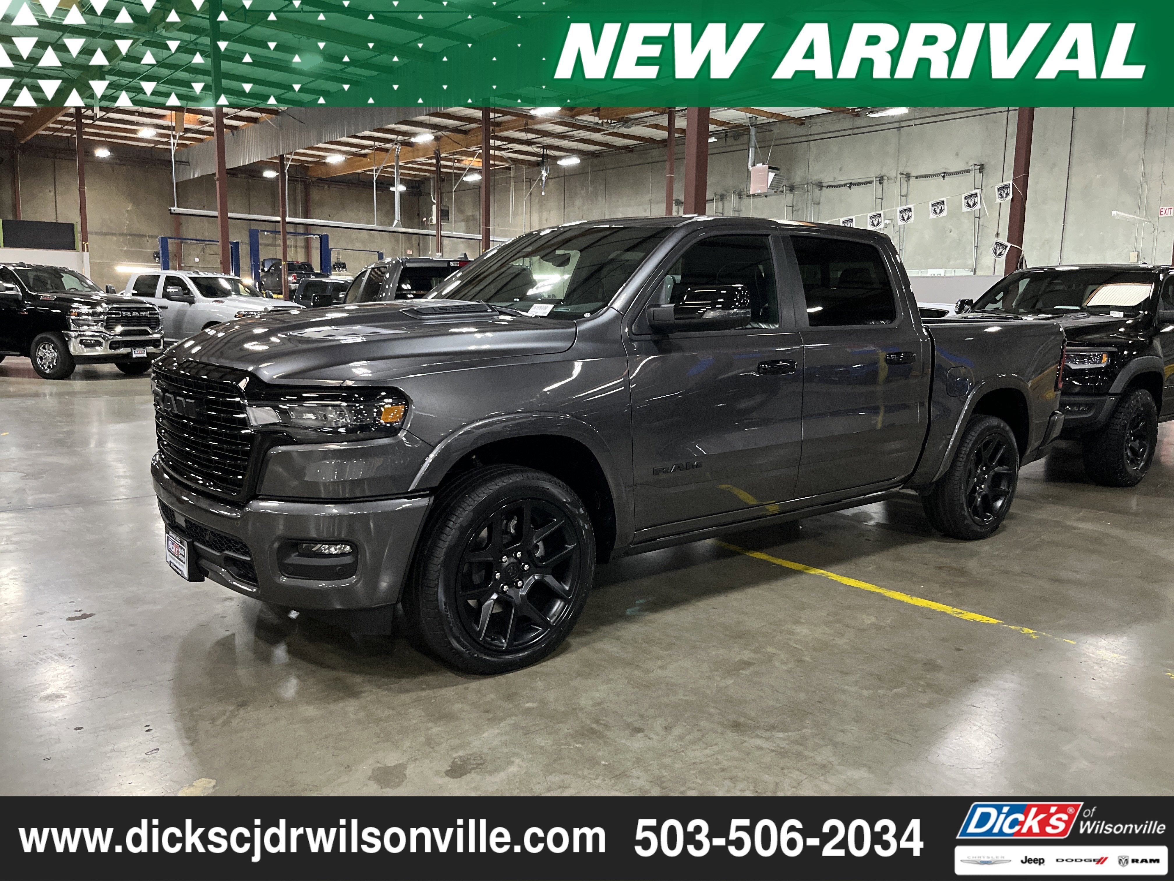 2026 RAM Ram 1500 RAM 1500 LARAMIE CREW CAB 4X4 5'7' BOX