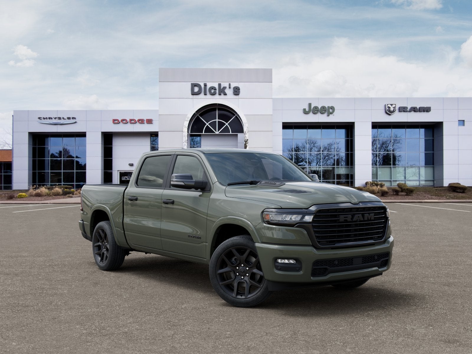 2026 RAM Ram 1500 RAM 1500 LARAMIE CREW CAB 4X4 5'7' BOX